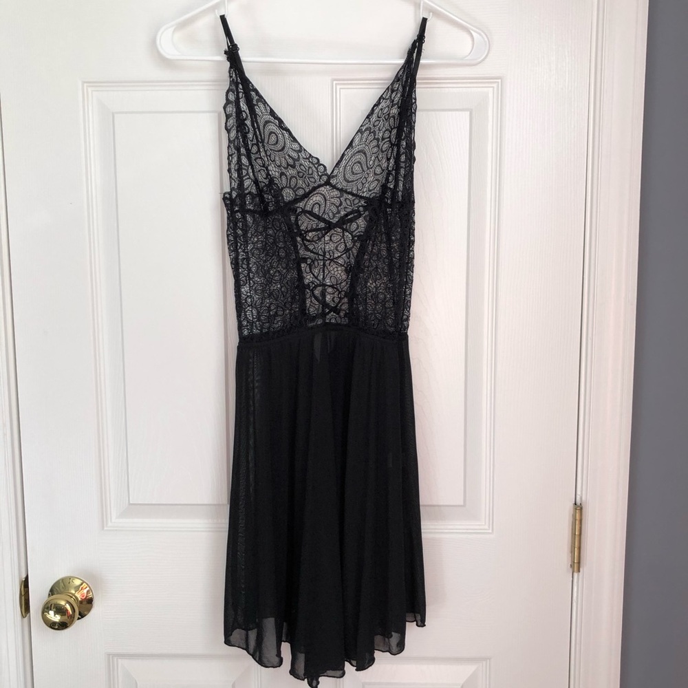 Black Lace Lingerie